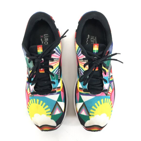 Lisa Congdon x Brooks Trace 2 Pride Running Shoes Women's 12M Run Proud LGBTQ+ - Picture 5 of 16